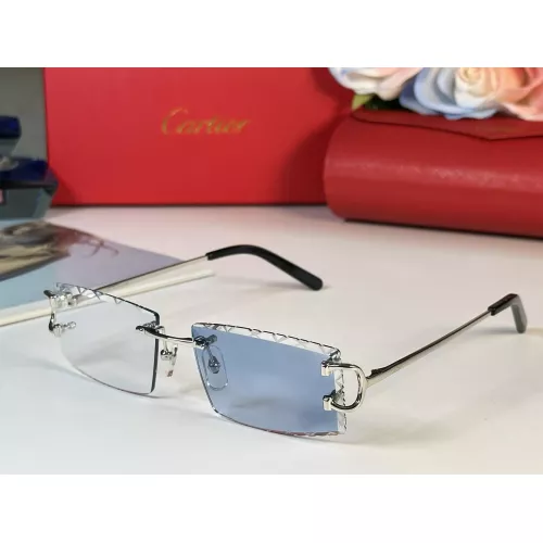 Wholesale Cartier AAA Quality Sunglassess #1367521 $68.00 USD, Wholesale Quality Replica Cartier AAA Quality Sunglassess