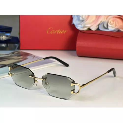 Wholesale Cartier AAA Quality Sunglassess #1367525 $60.00 USD, Wholesale Quality Replica Cartier AAA Quality Sunglassess