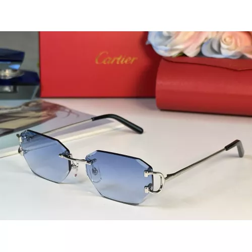 Wholesale Cartier AAA Quality Sunglassess #1367526 $60.00 USD, Wholesale Quality Replica Cartier AAA Quality Sunglassess