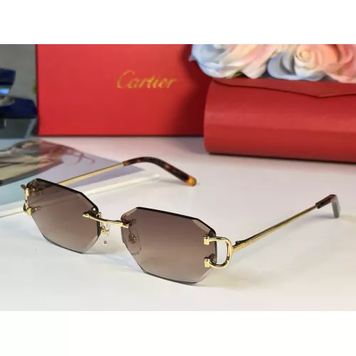 Wholesale Cartier AAA Quality Sunglassess #1367528 $60.00 USD, Wholesale Quality Replica Cartier AAA Quality Sunglassess
