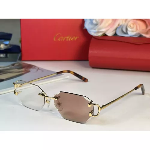 Wholesale Cartier AAA Quality Sunglassess #1367529 $68.00 USD, Wholesale Quality Replica Cartier AAA Quality Sunglassess