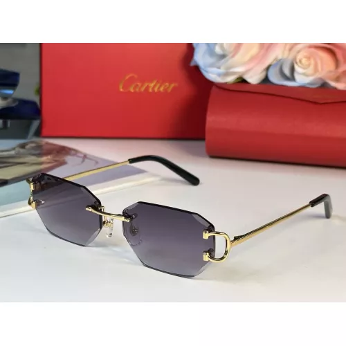 Wholesale Cartier AAA Quality Sunglassess #1367530 $60.00 USD, Wholesale Quality Replica Cartier AAA Quality Sunglassess