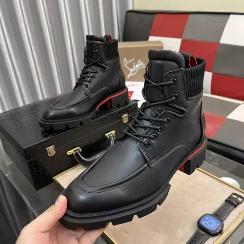 Wholesale Christian Louboutin Boots For Men #1367538 $155.00 USD, Wholesale Quality Replica Christian Louboutin Boots