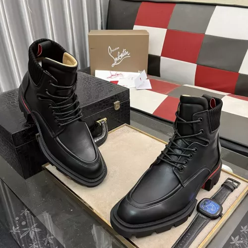 Replica Christian Louboutin Boots For Men #1367538 $155.00 USD for Wholesale