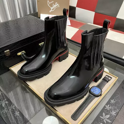 Replica Christian Louboutin Boots For Men #1367541 $155.00 USD for Wholesale