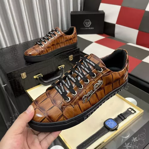 Wholesale Philipp Plein PP Casual Shoes For Men #1367547 $80.00 USD, Wholesale Quality Replica Philipp Plein PP Casual Shoes