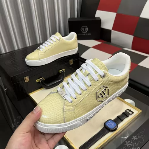 Wholesale Philipp Plein PP Casual Shoes For Men #1367550 $80.00 USD, Wholesale Quality Replica Philipp Plein PP Casual Shoes