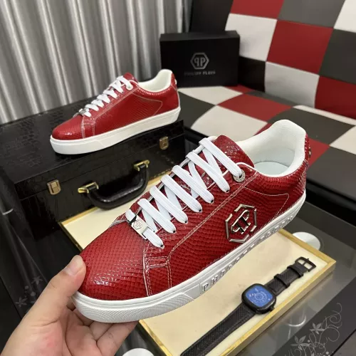 Wholesale Philipp Plein PP Casual Shoes For Men #1367551 $80.00 USD, Wholesale Quality Replica Philipp Plein PP Casual Shoes