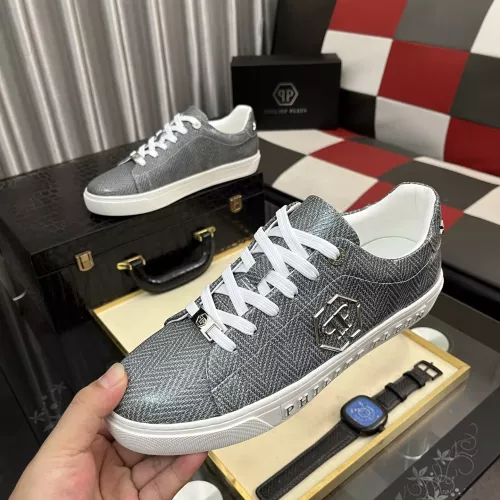 Wholesale Philipp Plein PP Casual Shoes For Men #1367554 $80.00 USD, Wholesale Quality Replica Philipp Plein PP Casual Shoes