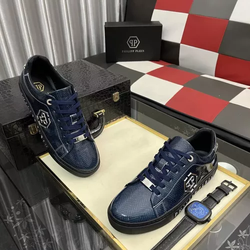 Replica Philipp Plein PP Casual Shoes For Men #1367555 $80.00 USD for Wholesale