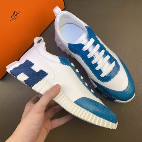 Replica Hermes Casual Shoes For Men #1367561 $125.00 USD for Wholesale