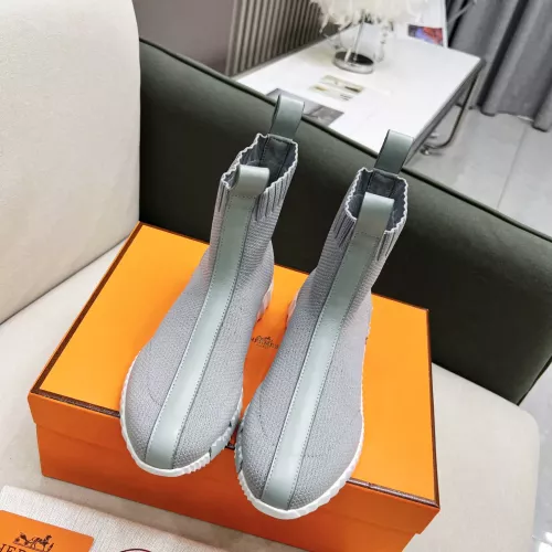 Replica Hermes Boots For Men #1367590 $102.00 USD for Wholesale