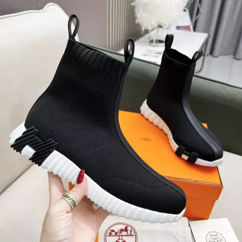 Replica Hermes Boots For Men #1367595 $102.00 USD for Wholesale