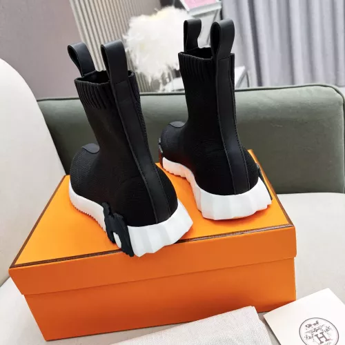 Replica Hermes Boots For Men #1367595 $102.00 USD for Wholesale