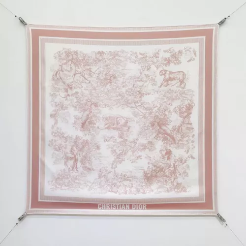 Wholesale Christian Dior Silk Squares #1367650 $64.00 USD, Wholesale Quality Replica Christian Dior Scarf