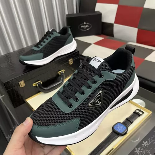 Wholesale Prada Casual Shoes For Men #1367658 $82.00 USD, Wholesale Quality Replica Prada Casual Shoes