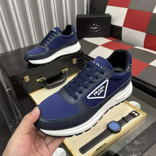 Wholesale Prada Casual Shoes For Men #1367663 $80.00 USD, Wholesale Quality Replica Prada Casual Shoes