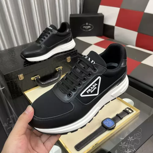 Wholesale Prada Casual Shoes For Men #1367666 $80.00 USD, Wholesale Quality Replica Prada Casual Shoes