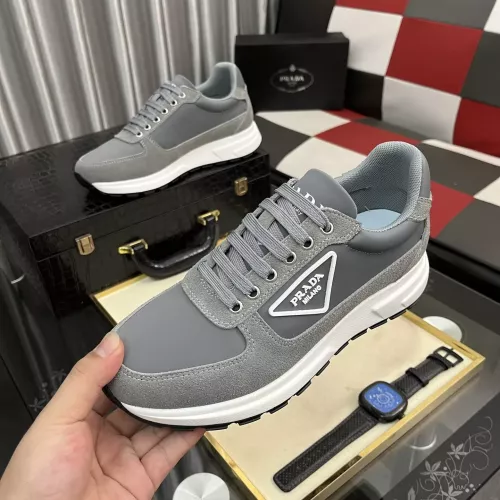 Wholesale Prada Casual Shoes For Men #1367668 $80.00 USD, Wholesale Quality Replica Prada Casual Shoes