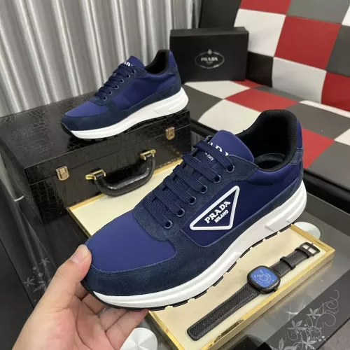 Wholesale Prada Casual Shoes For Men #1367671 $80.00 USD, Wholesale Quality Replica Prada Casual Shoes
