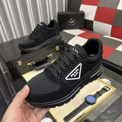 Wholesale Prada Casual Shoes For Men #1367672 $80.00 USD, Wholesale Quality Replica Prada Casual Shoes