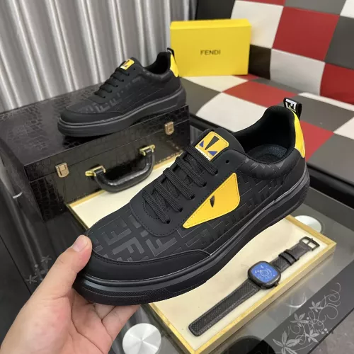 Wholesale Fendi Casual Shoes For Men #1367734 $80.00 USD, Wholesale Quality Replica Fendi Casual Shoes