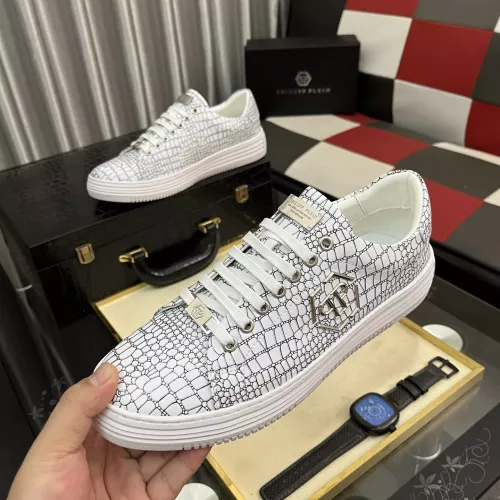 Wholesale Philipp Plein PP Casual Shoes For Men #1367755 $80.00 USD, Wholesale Quality Replica Philipp Plein PP Casual Shoes