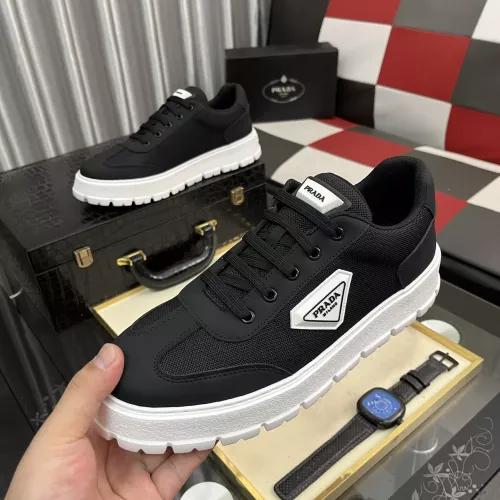 Wholesale Prada Casual Shoes For Men #1367773 $82.00 USD, Wholesale Quality Replica Prada Casual Shoes