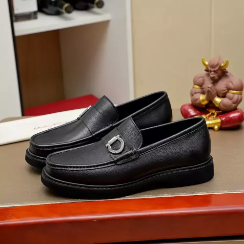 Wholesale Salvatore Ferragamo Leather Shoes For Men #1367847 $96.00 USD, Wholesale Quality Replica Salvatore Ferragamo Leather Shoes