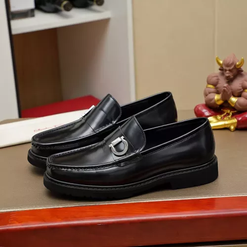 Wholesale Salvatore Ferragamo Leather Shoes For Men #1367848 $96.00 USD, Wholesale Quality Replica Salvatore Ferragamo Leather Shoes