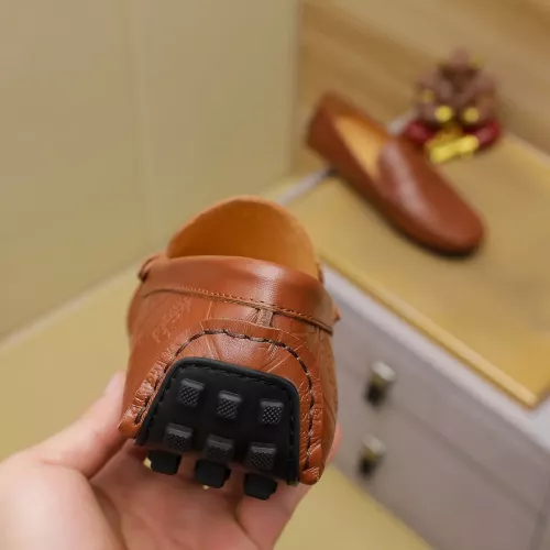 Replica Hermes Leather Shoes For Men #1367854 $76.00 USD for Wholesale