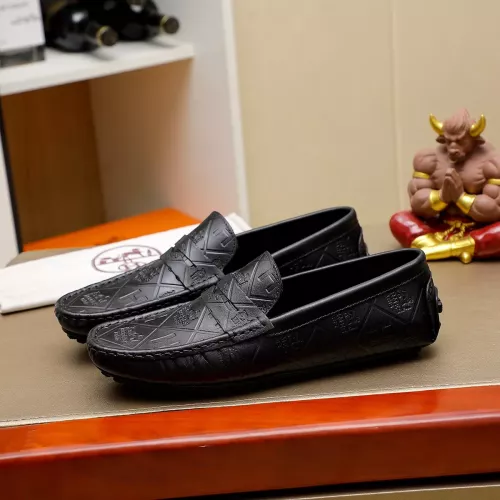 Replica Hermes Leather Shoes For Men #1367855 $76.00 USD for Wholesale