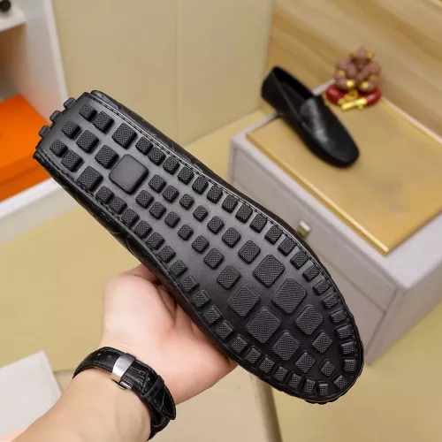 Replica Hermes Leather Shoes For Men #1367855 $76.00 USD for Wholesale