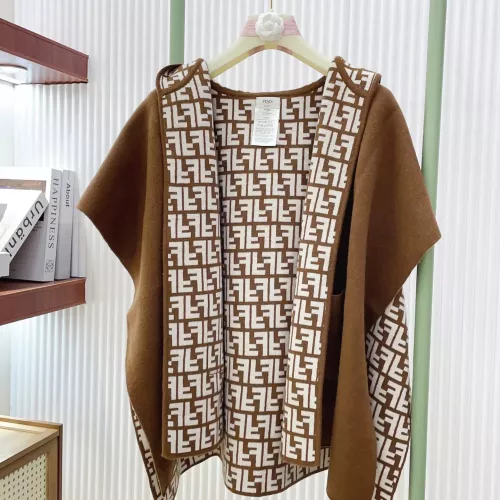 Wholesale Fendi Poncho #1367865 $155.00 USD, Wholesale Quality Replica Fendi Scarf