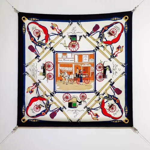 Wholesale Hermes Silk Squares #1367889 $64.00 USD, Wholesale Quality Replica Hermes Scarf
