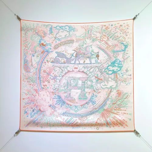 Wholesale Hermes Silk Squares #1367897 $64.00 USD, Wholesale Quality Replica Hermes Scarf
