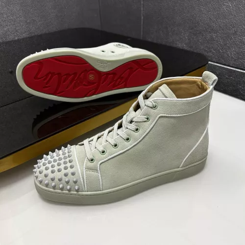 Wholesale Christian Louboutin High Top Shoes For Men #1368089 $96.00 USD, Wholesale Quality Replica Christian Louboutin High Top Shoes