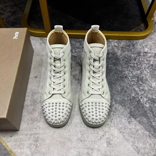 Replica Christian Louboutin High Top Shoes For Men #1368089 $96.00 USD for Wholesale