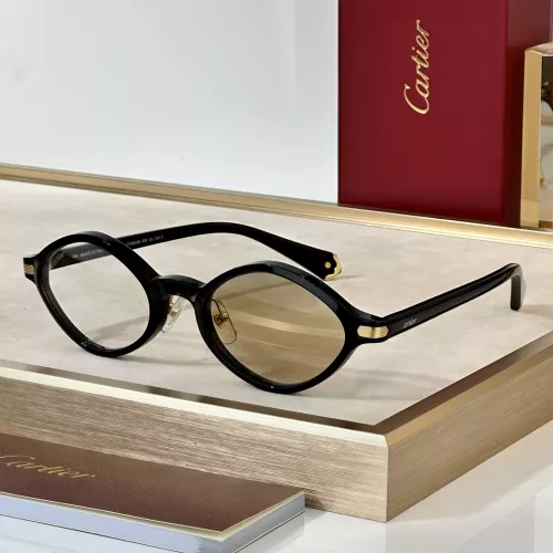 Wholesale Cartier AAA Quality Sunglassess #1368091 $80.00 USD, Wholesale Quality Replica Cartier AAA Quality Sunglassess