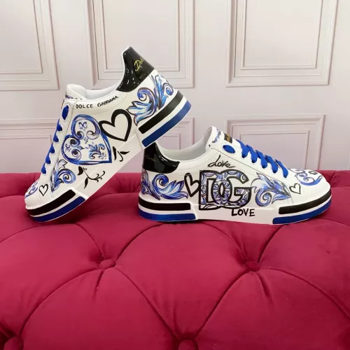 Replica Dolce & Gabbana D&G Casual Shoes For Men #1368116 $115.00 USD for Wholesale