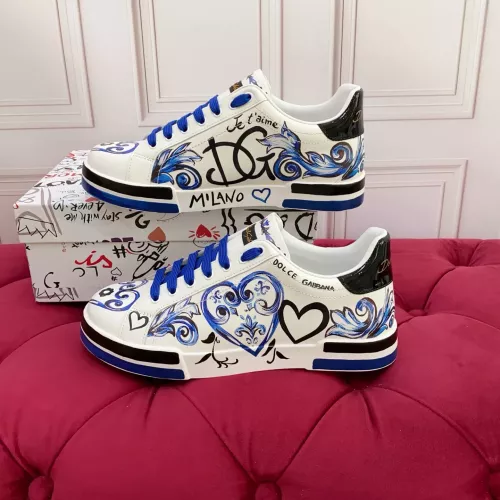 Wholesale Dolce &amp; Gabbana D&amp;G Casual Shoes For Women #1368122 $115.00 USD, Wholesale Quality Replica Dolce &amp; Gabbana D&amp;G Casual Shoes
