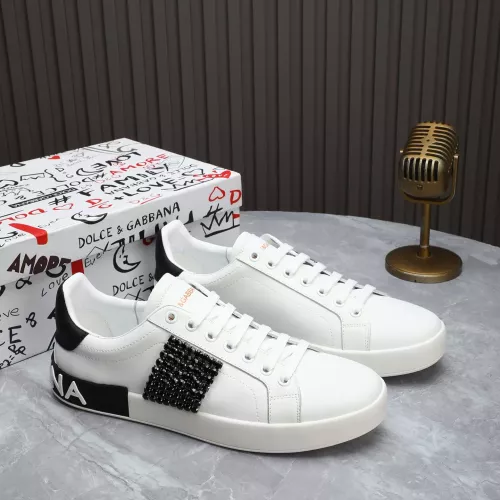 Wholesale Dolce &amp; Gabbana D&amp;G Casual Shoes For Women #1368140 $88.00 USD, Wholesale Quality Replica Dolce &amp; Gabbana D&amp;G Casual Shoes