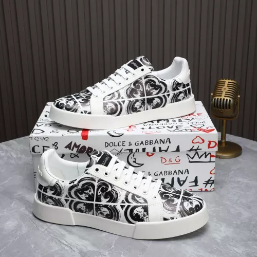 Replica Dolce & Gabbana D&G Casual Shoes For Women #1368156 $88.00 USD for Wholesale