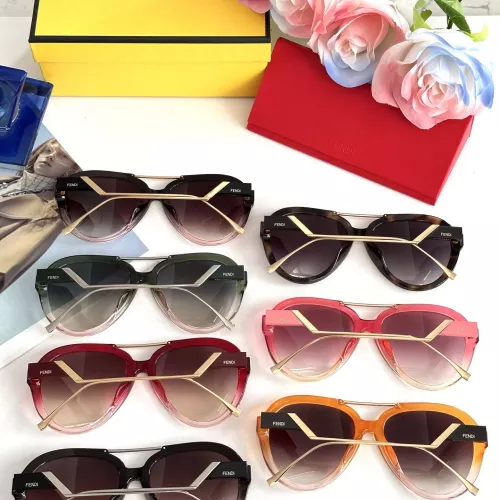 Replica Fendi AAA Quality Sunglasses #1368201 $64.00 USD for Wholesale