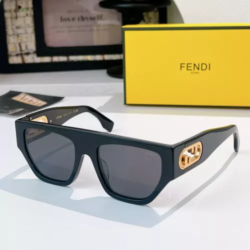 Wholesale Fendi AAA Quality Sunglasses #1368206 $48.00 USD, Wholesale Quality Replica Fendi AAA Quality Sunglasses