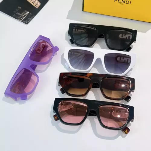 Replica Fendi AAA Quality Sunglasses #1368208 $48.00 USD for Wholesale