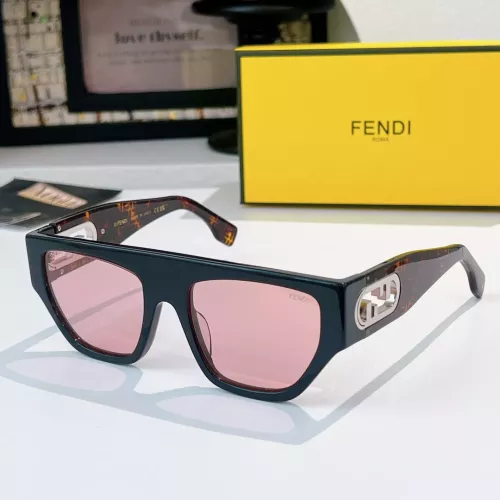 Wholesale Fendi AAA Quality Sunglasses #1368210 $48.00 USD, Wholesale Quality Replica Fendi AAA Quality Sunglasses