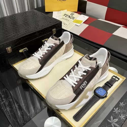 Replica Fendi Casual Shoes For Men #1368213 $98.00 USD for Wholesale