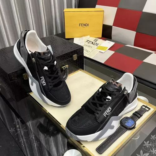 Replica Fendi Casual Shoes For Men #1368218 $98.00 USD for Wholesale