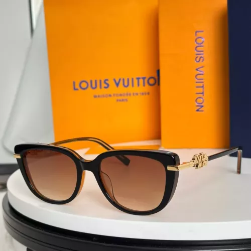 Wholesale Louis Vuitton AAA Quality Sunglasses #1368223 $60.00 USD, Wholesale Quality Replica Louis Vuitton AAA Quality Sunglasses